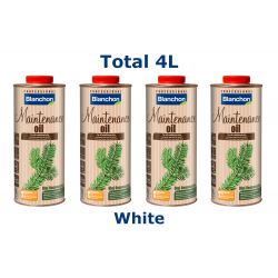 Blanchon MAINTENANCE OIL 4 ltr (four 1 ltr cans) WHITE 01709024 (BL)